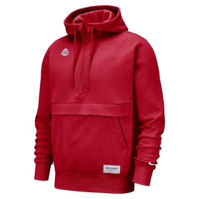 ★NIKE NCAA オハイオ州立大 プロコンバットジャージ Ohio State Men's Nike Dri-FIT College 1/2-Zip Top. Nike.com